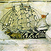 19th Century Ship Drawing